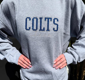 Colts Cheer Bow Sweatshirt