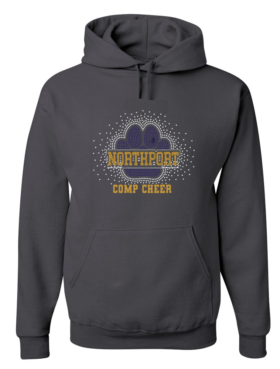 Northport Cheer - Tiger Paw Hoodie