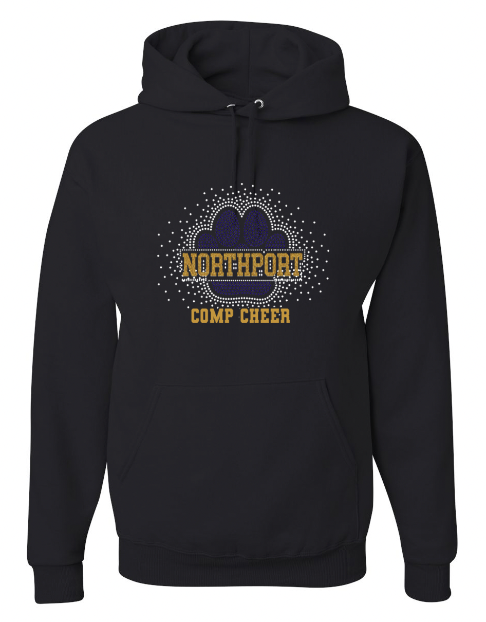 Northport Cheer - Tiger Paw Hoodie