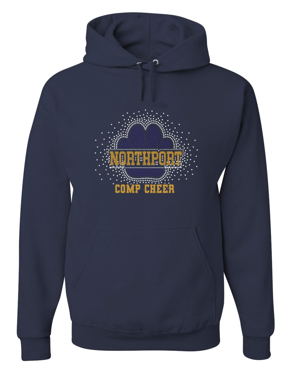 Northport Cheer - Tiger Paw Hoodie