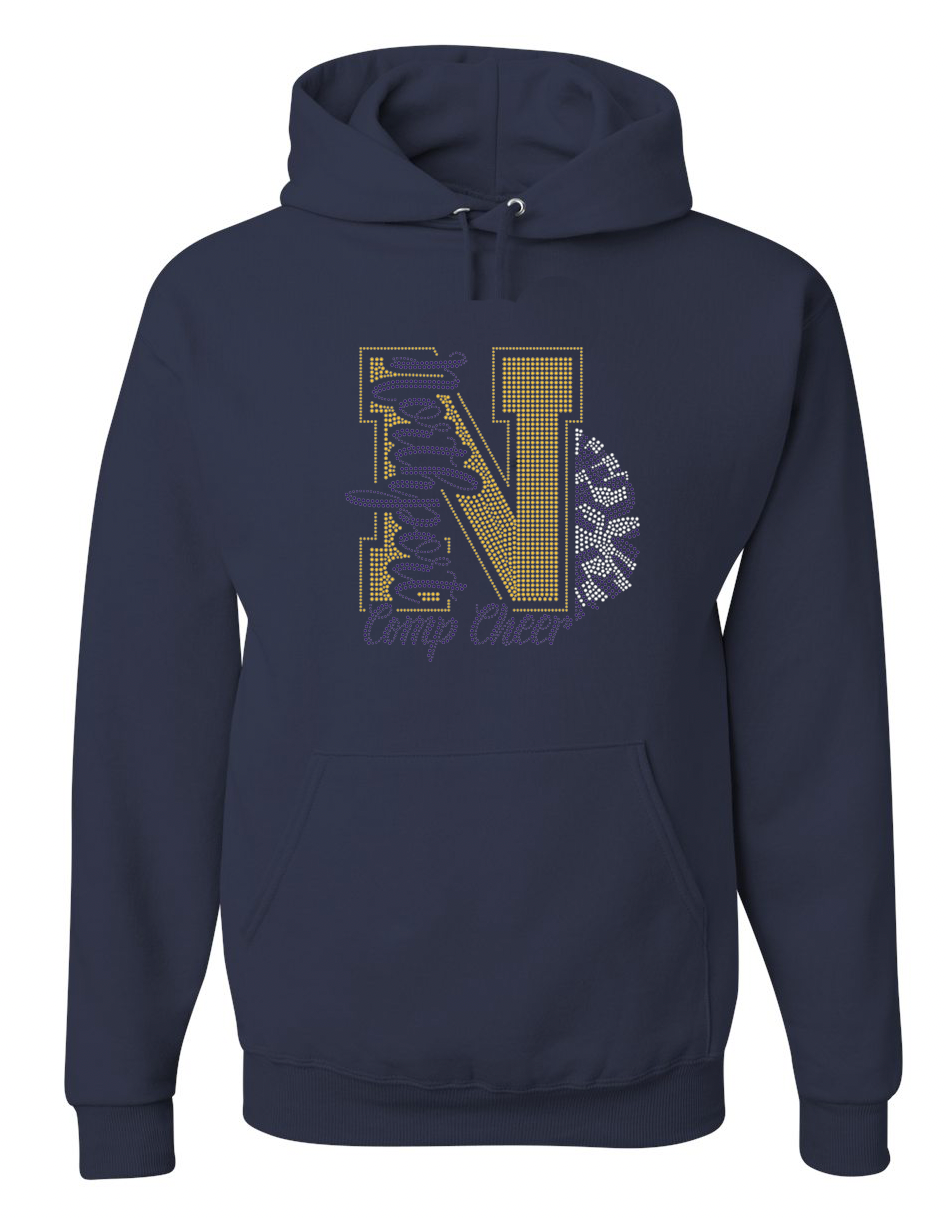 Northport Cheerleading - Sparkle Pompom Hoodie