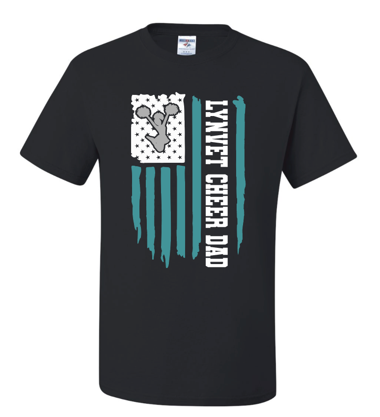 Lynvet - Cheer Flag T-Shirt