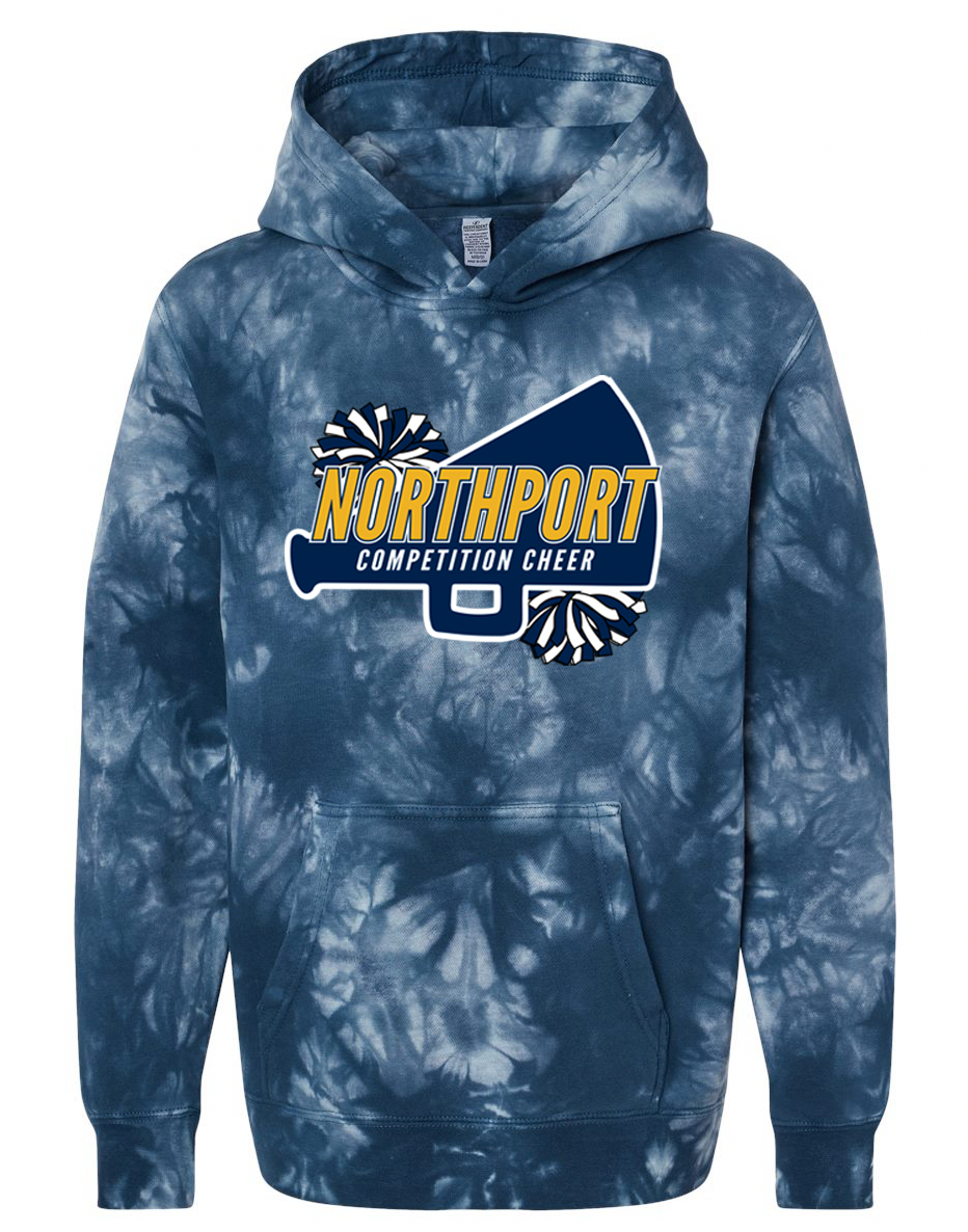 Northport Cheer - Navy Tie Dye