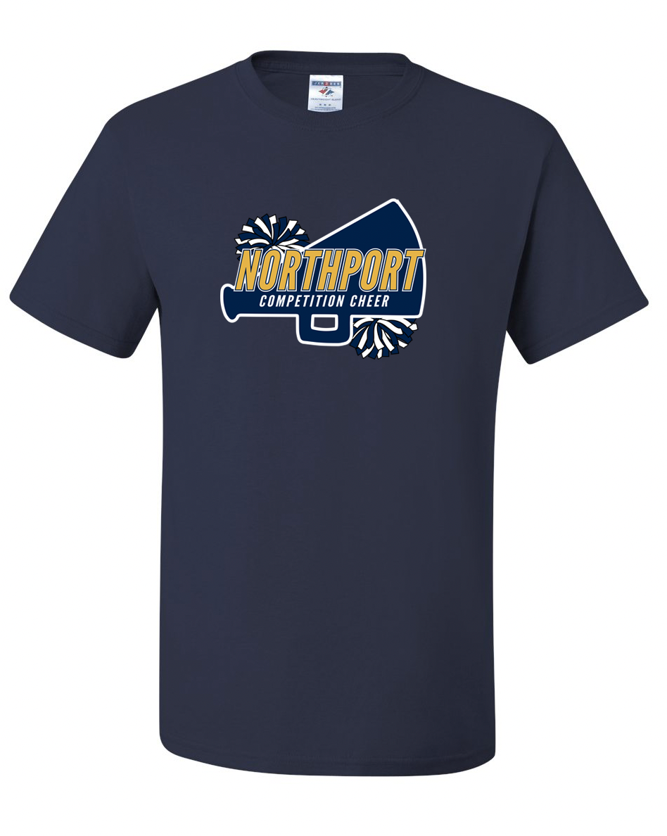 Northport Cheer - Megaphone T-Shirt