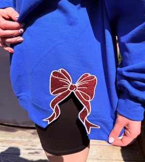Bellport Cheer Bow Sweatshirt - Pre Order by 8/1