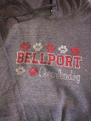 Bellport Cheerleading or Football Sweatshirt
