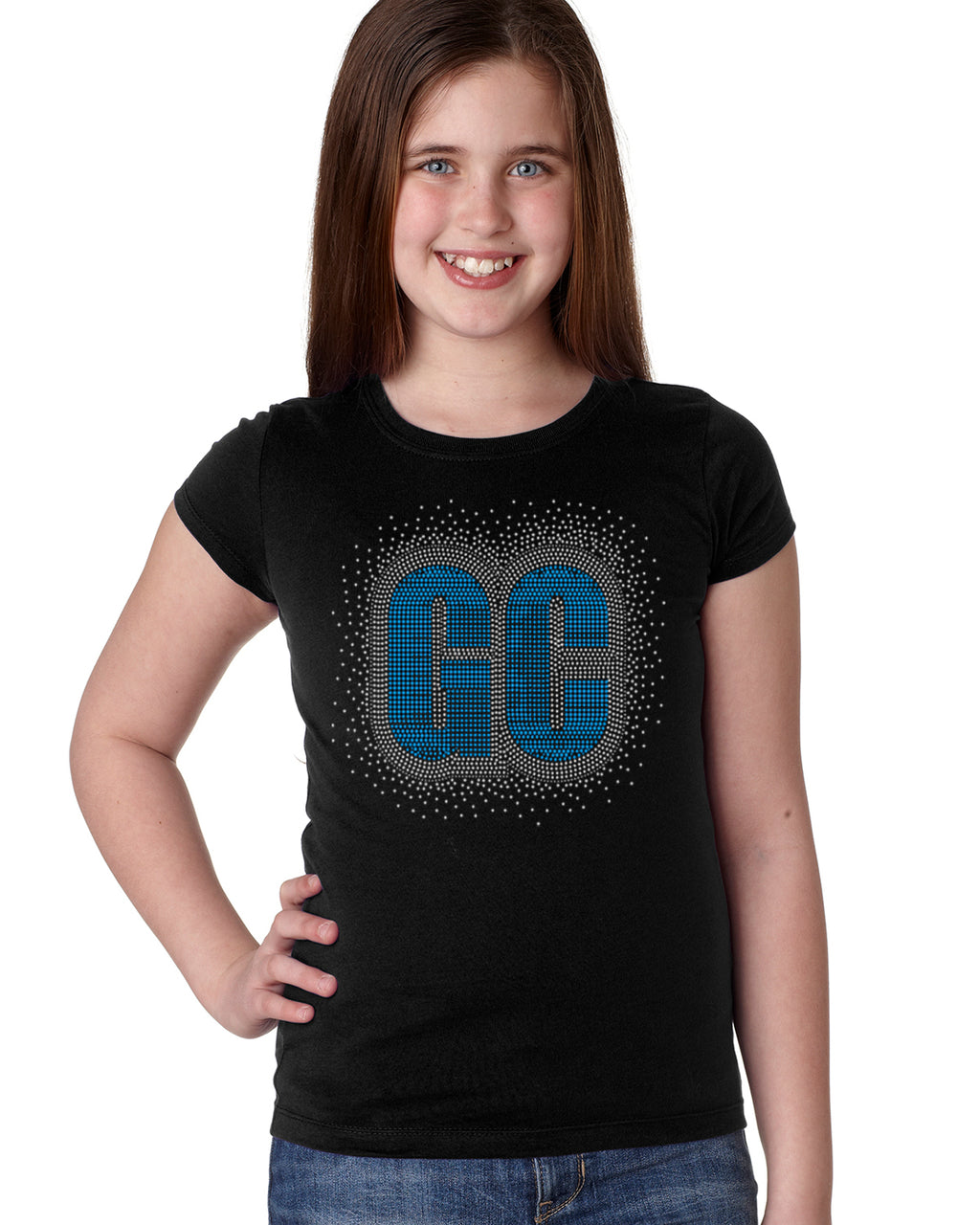 T-Shirt W/ Rhinestone Decal