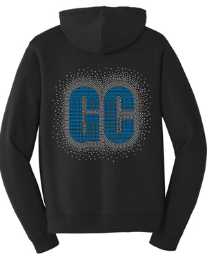 GC Full Zip Sweatshirt W/ Rhinestones