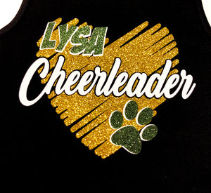 LYSA Cheerleader Heart