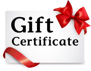 $ Gift Certificate $